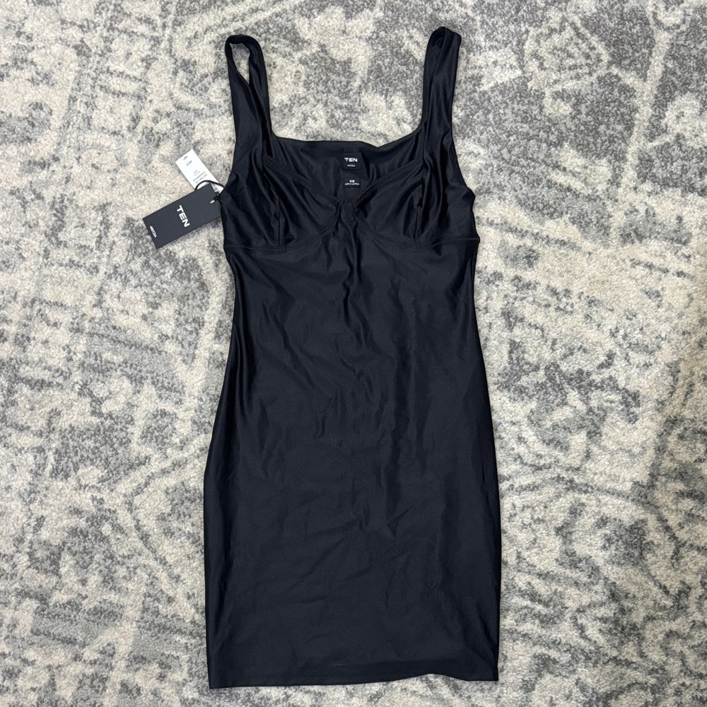 Aritzia Black Mini Dress